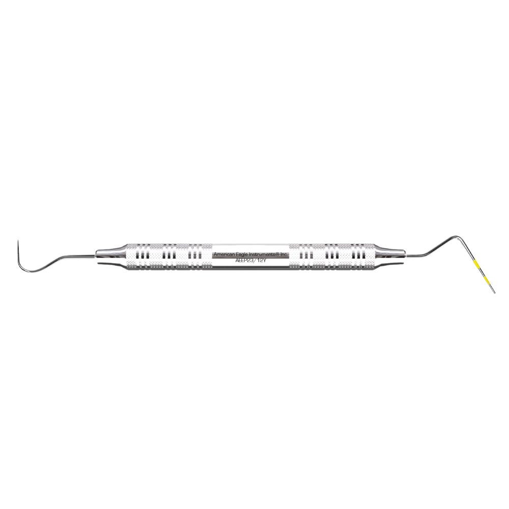 American Eagle Yellow Explorer 23/Probe 12 with Stainless Steel Handle (1 ct)