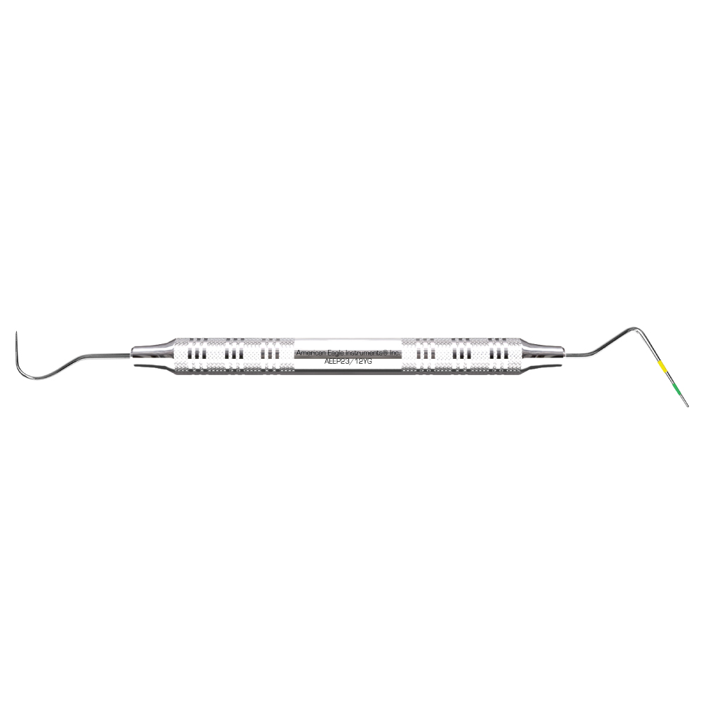 American Eagle Yellow/Green Explorer 23/Probe 12 with Stainless Steel Handle (1 ct)