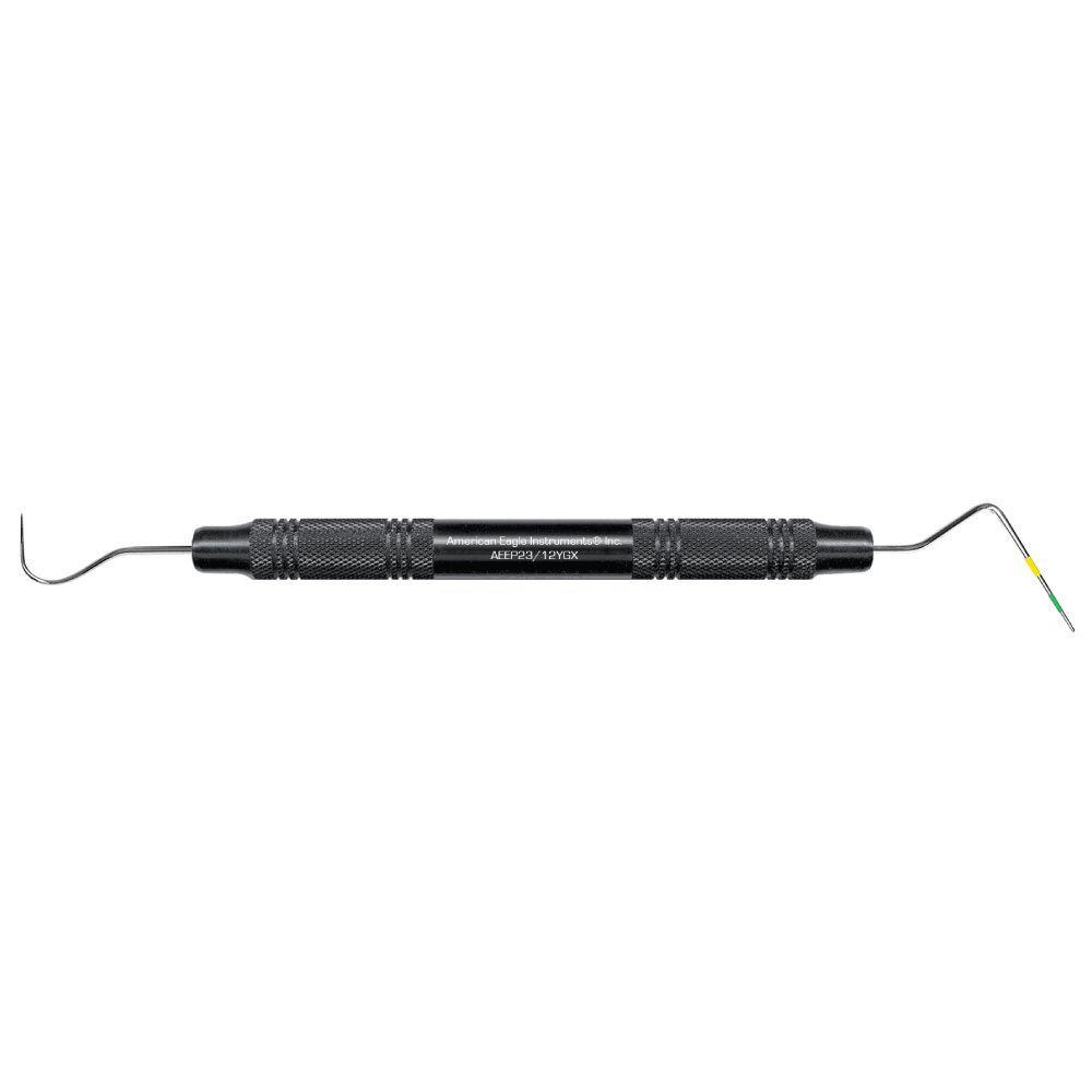 American Eagle Yellow/Green Explorer 23/Probe 12 with Resin Handle – Black (1 ct)