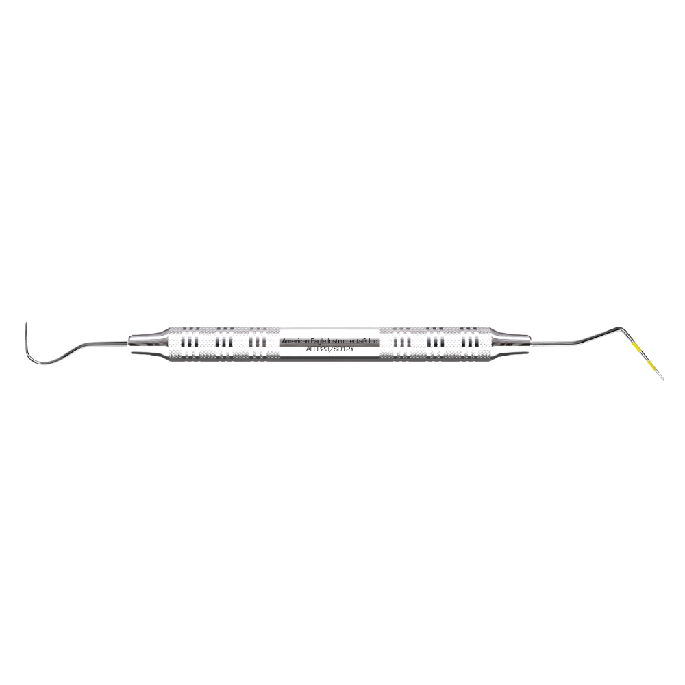 American Eagle Yellow Explorer 23/Probe South Dakota 12 with Stainless Steel Handle (1 ct)