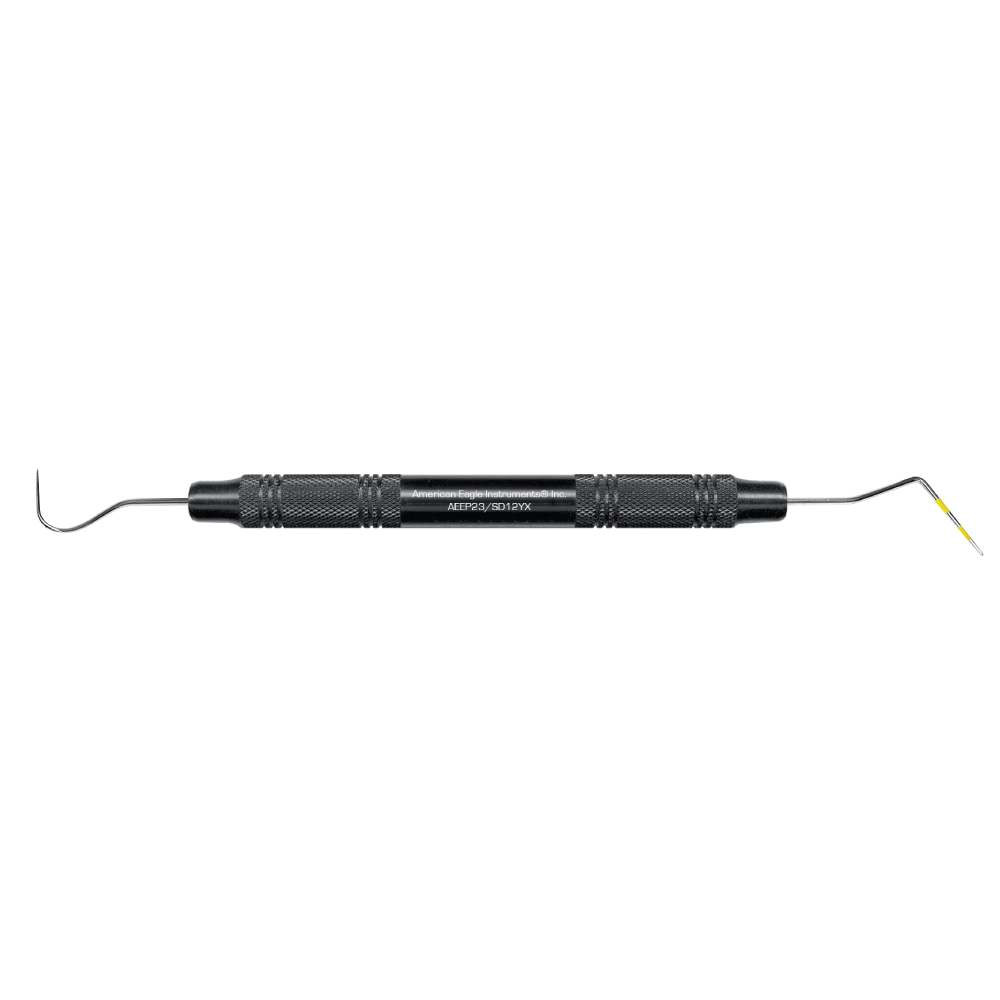 American Eagle Yellow Explorer 23/Probe South Dakota 12 with Resin Handle – Black (1 ct)