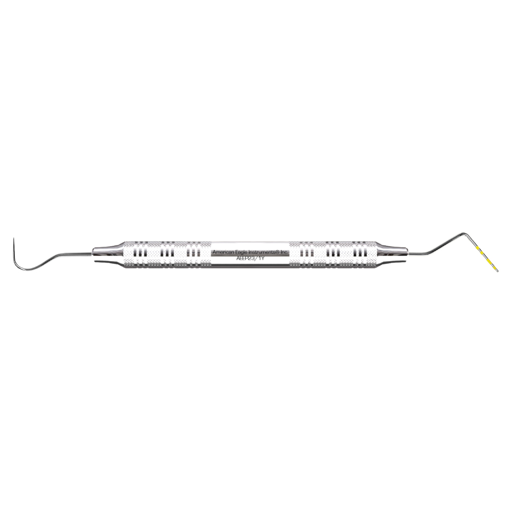 American Eagle Yellow Explorer 23/Probe Williams 1 with Stainless Steel Handle (1 ct)