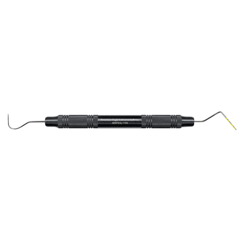 American Eagle Yellow Explorer 23/Probe Williams 1 with Resin Handle – Black (1 ct)