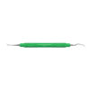 American Eagle Nebraska 128/Langer 5 Implant Scaler with Resin Handle – Green (each)