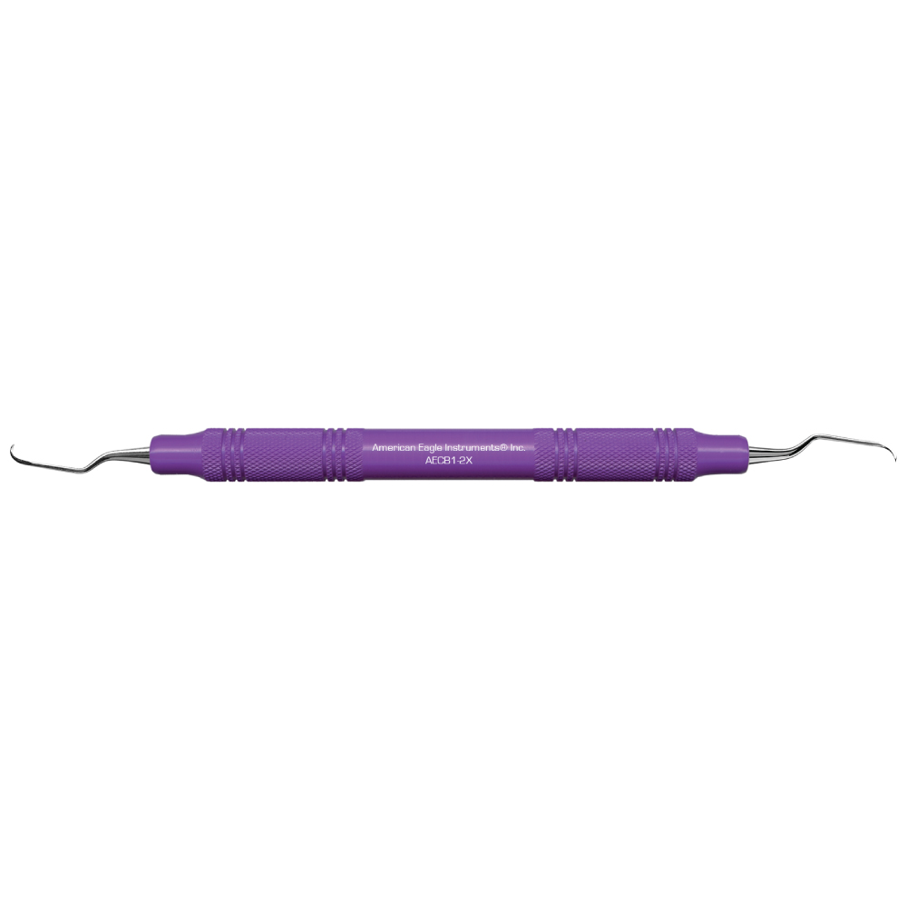 American Eagle Stainless Steel Barnhart 1-2 Curette with Stainless Steel Handle (1 ct)