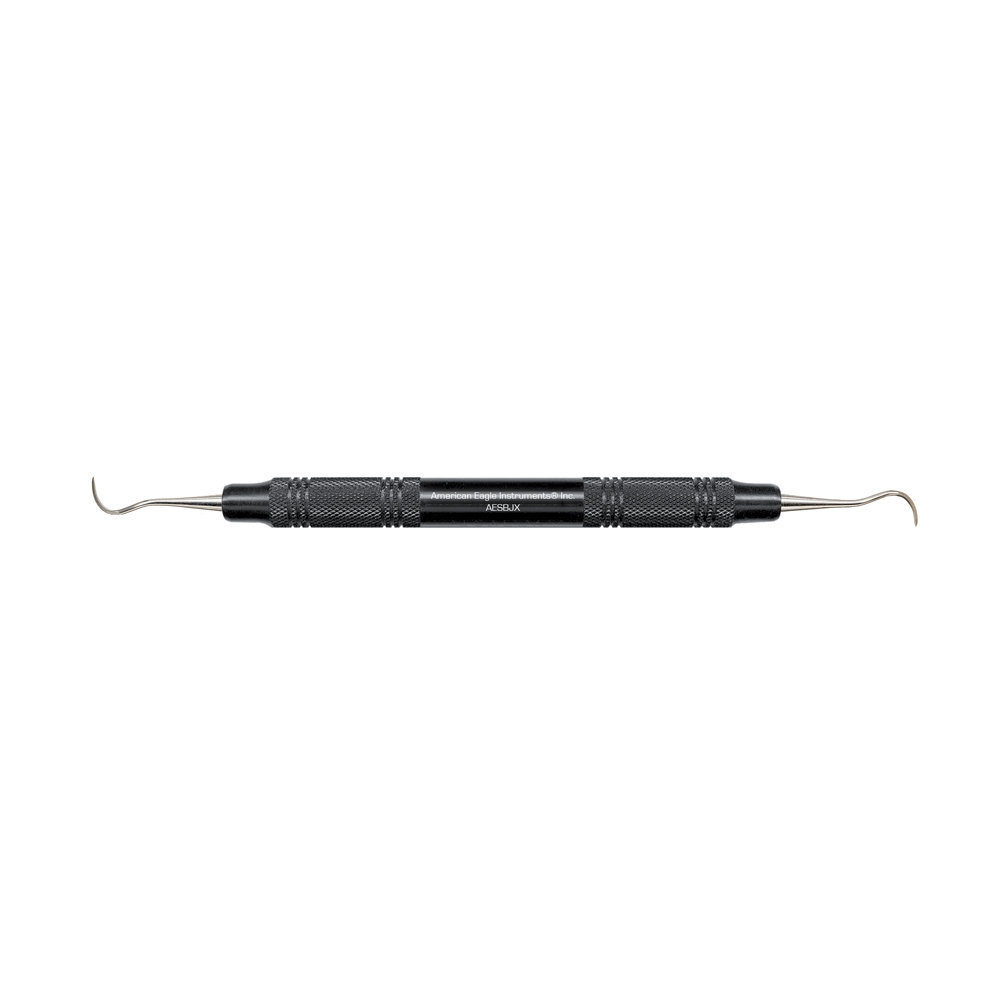 American Eagle Stainless Steel Blackjack Scaler with Resin Handle – Black (1 ct)