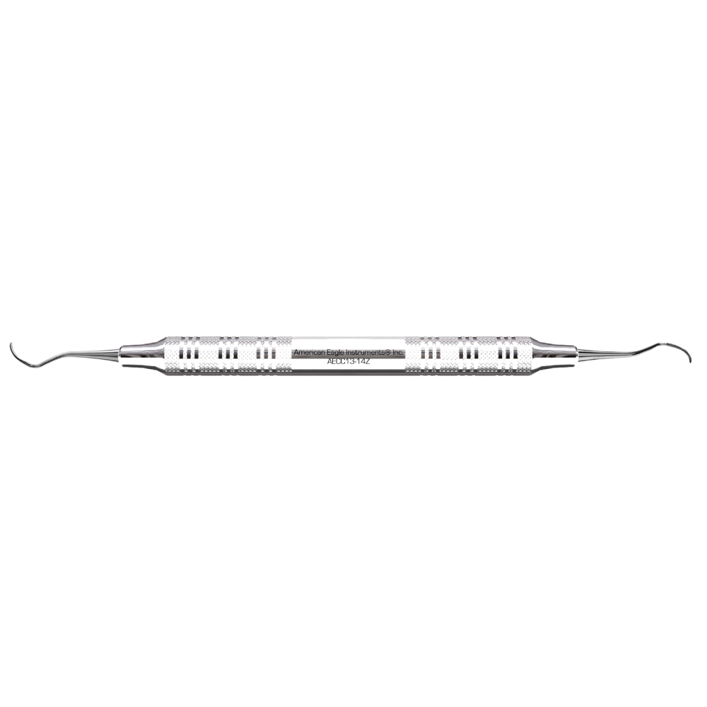 American Eagle Stainless Steel Columbia 13-14 Curette with Stainless Steel Handle (1 ct)