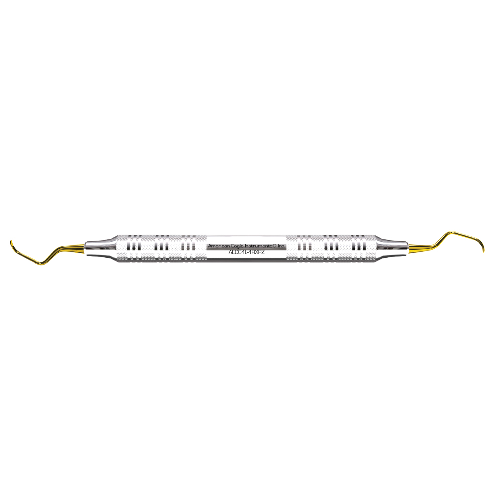 American Eagle XP® Sharpen-Free Columbia 4L-4R Curette with Stainless Steel Handle (1 ct)