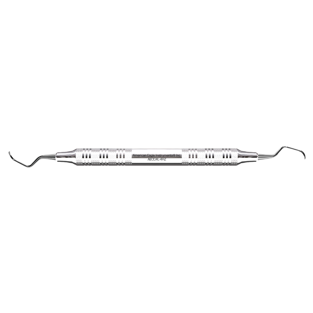 American Eagle Stainless Steel Columbia 4L-4R Curette with Stainless Steel Handle (1 ct)