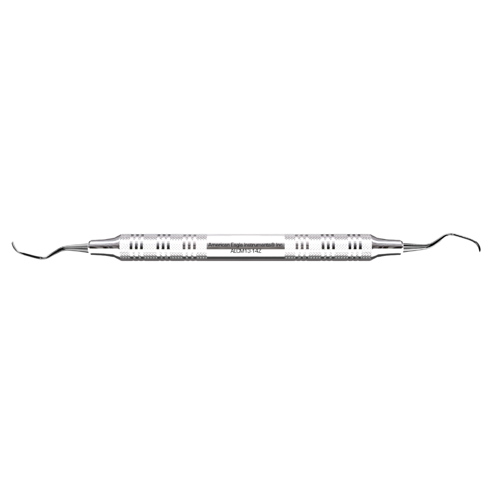 American Eagle Stainless Steel McCall 13-14 Curette with Stainless Steel Handle (1 ct)