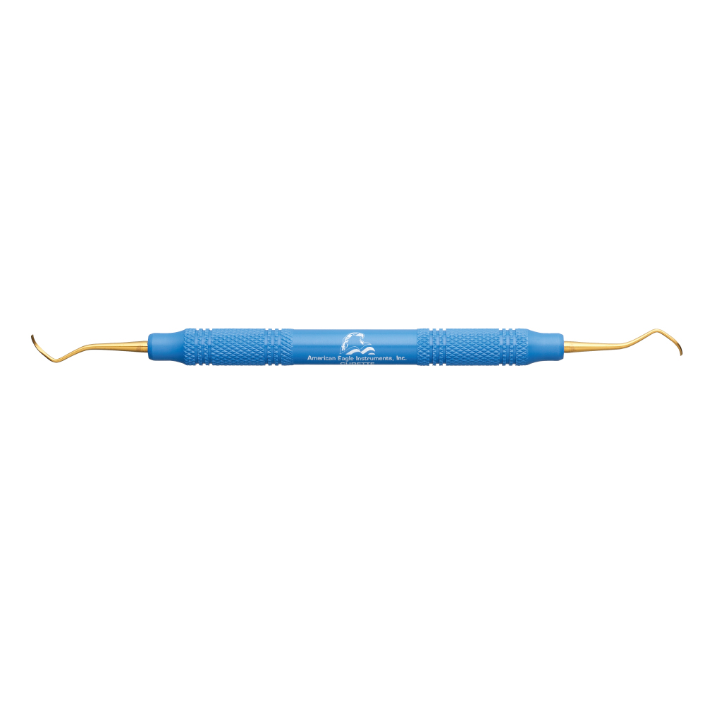 American Eagle XP® Sharpen-Free Columbia 13-14 Curette with Resin Handle – Blue (each)