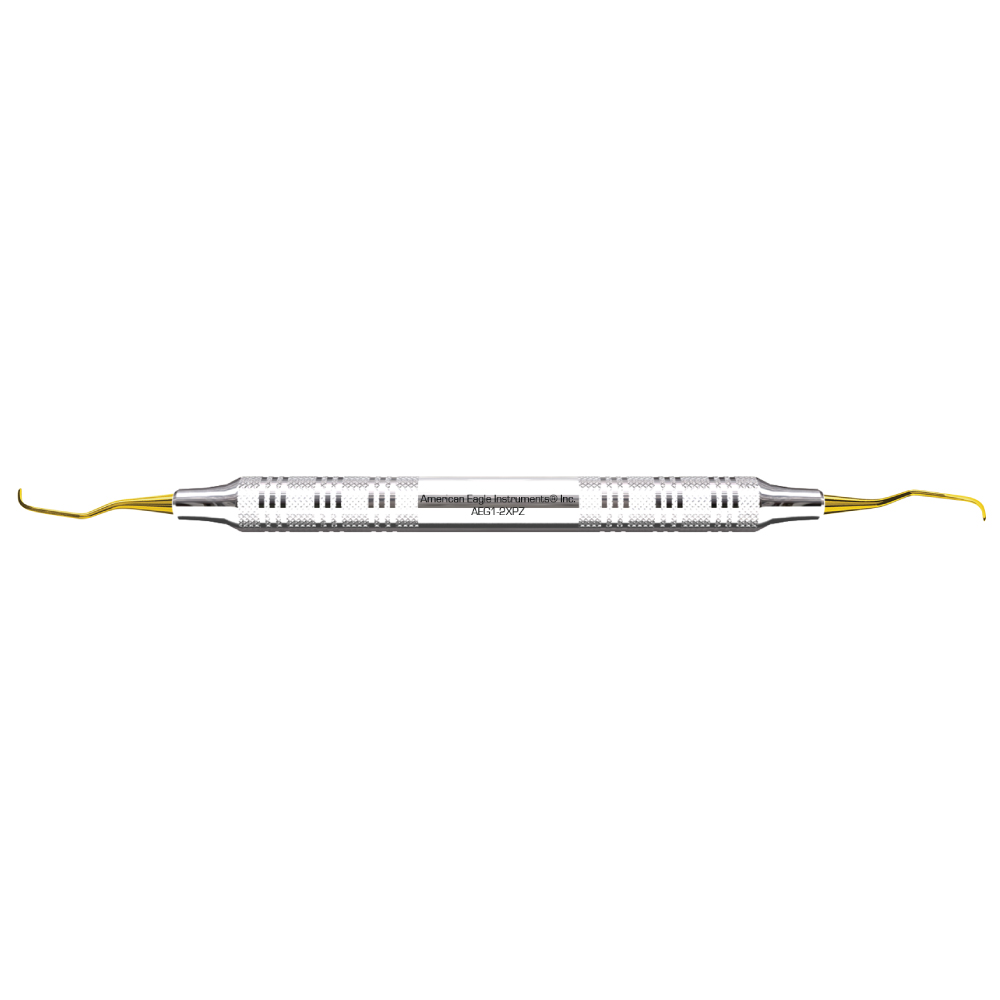 American Eagle XP® Sharpen-Free Gracey 1-2 Curette with Stainless Steel Handle (1 ct)