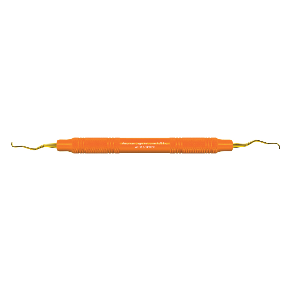 American Eagle XP® Sharpen-Free Gracey 11-12 Curette with Resin Handle – Orange (each)
