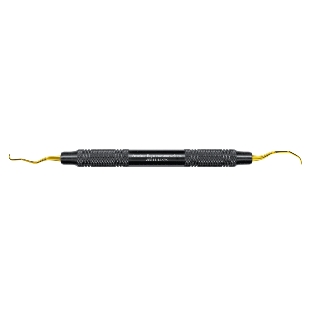 American Eagle XP® Sharpen-Free Gracey 11-14 Curette with Resin Handle – Black (1 ct)