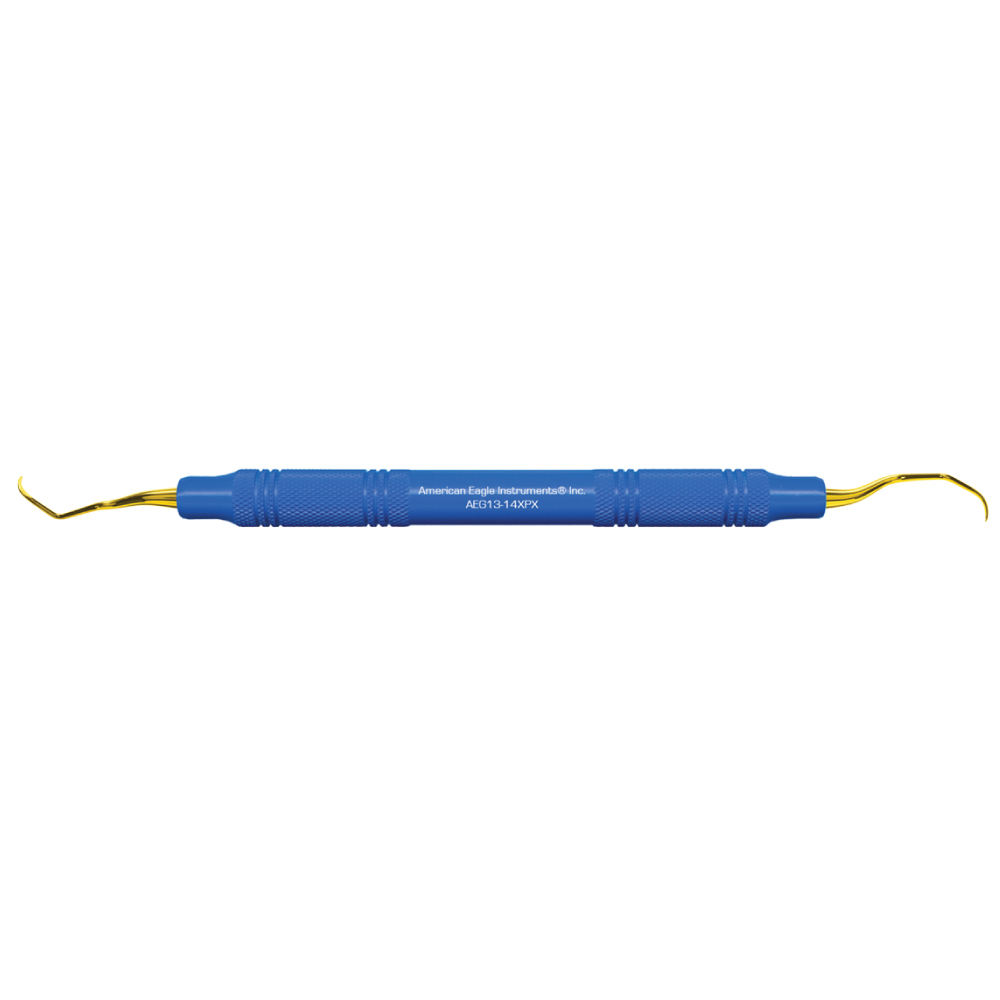 American Eagle XP® Sharpen-Free Gracey 13-14 Curette with Resin Handle – Blue (each)