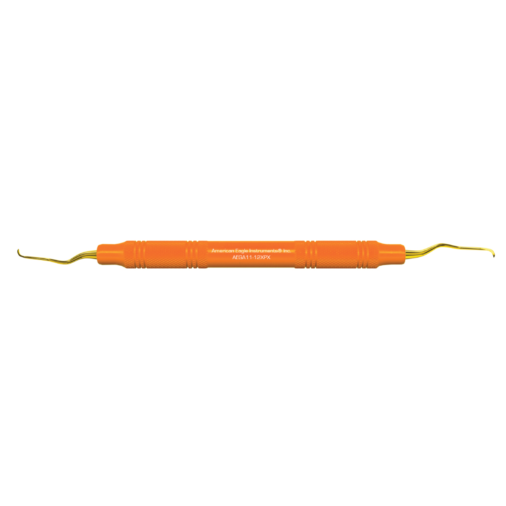 American Eagle XP® Sharpen-Free Gracey Access 11-12 Curette with Resin Handle – Orange (1 ct)