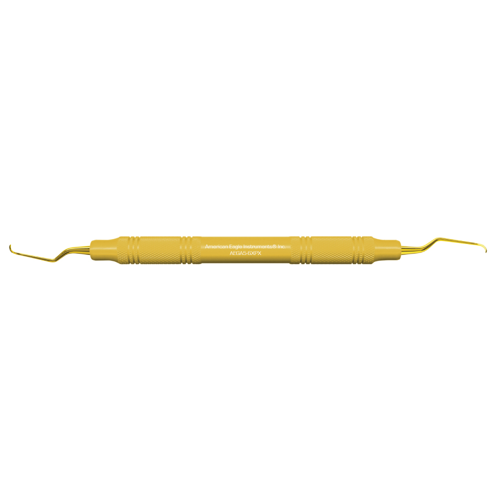 American Eagle XP® Sharpen-Free Gracey Access 5-6 Curette with Resin Handle – Yellow (1 ct)