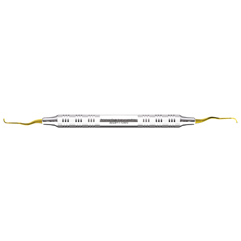 American Eagle XP® Sharpen-Free Gracey Deep Pocket 11-12 Curette with Stainless Steel Handle (1 ct)