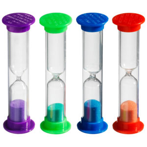 3-Minute Timers, Assorted Colors (72 ct)