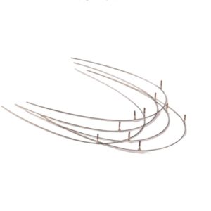 (10ct) Stainless Steel (SS) Posted Archwire, Natural