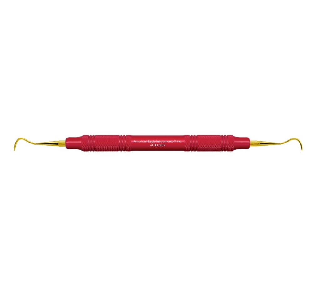 American Eagle XP® Sharpen-Free Eagle Claw Scaler with Resin Handle – Red (each)