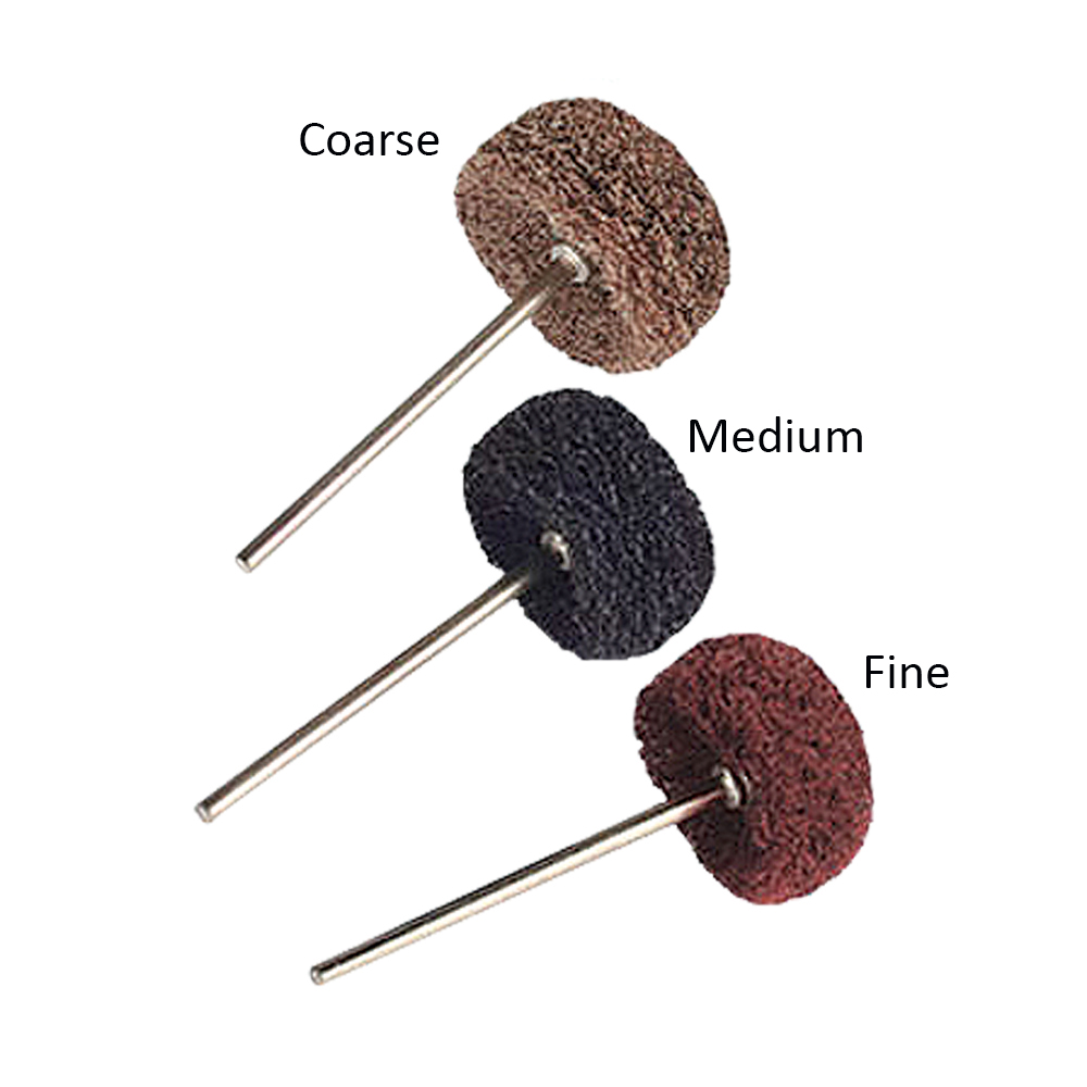 Buffing Label Satin Buffing Wheel (12 ct) - Young Specialties