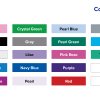 Ys Legacylastics Elastomeric Color Chart 2 Patient Ties