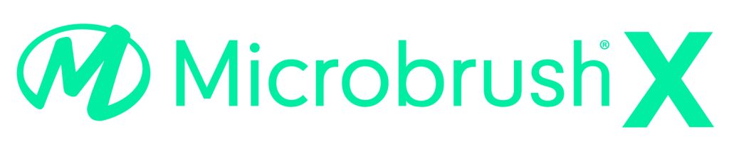 Microbrush X Logo Cmyk