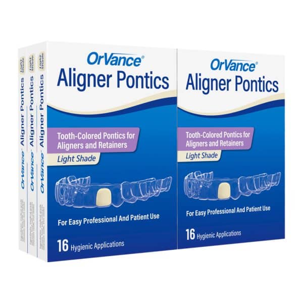 Orvance Aligner Pontics Light Shade Boxes